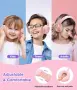 Детски слушалки Bluetooth 60H, сгъваеми слушалки за уши с MIC, снимка 4