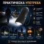 Мощен електрошок кучегон за самозащита от кучета нападение с LED фенер акумулаторен самоотбрана, снимка 5