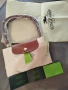 НОВА Longchamp Le Pliage – с етикети, млечно бежова, М, дълги дръжки, снимка 11