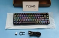Геймърска клавиатура, TMKB Technology Mechanical KeyBoard, T68, безжична, RGB, механична, 68 клавиша, снимка 1