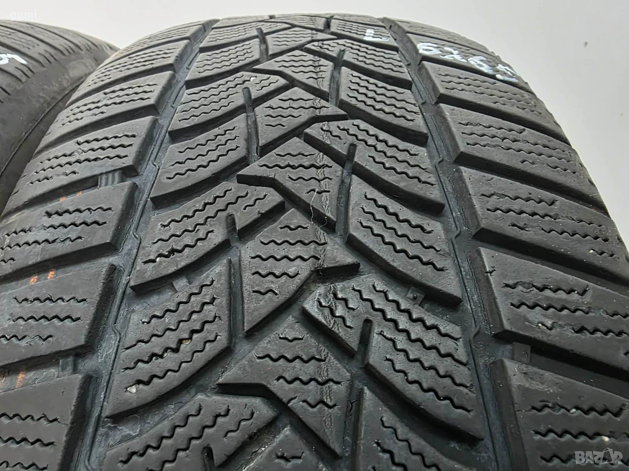 2бр зимни гуми 205/60/16 DUNLOP L06265, снимка 1