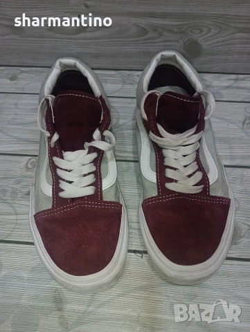 Vans кожени кецове N 38,5, снимка 2 - Маратонки - 54455575