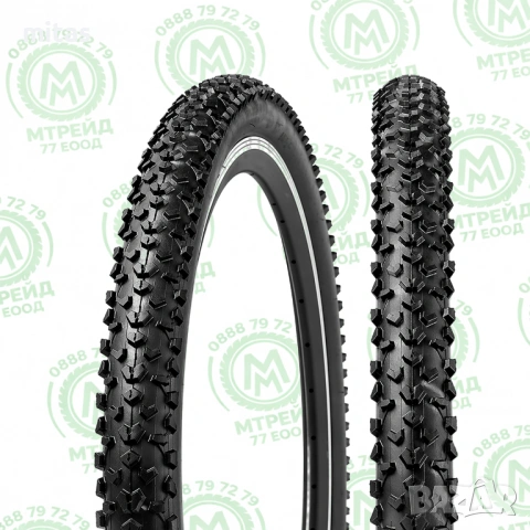 Външна гума за велосипед BLACK DIAMOND (26 x 1.95), Усилена, Защита от спукване - 3mm, снимка 2 - Части за велосипеди - 51501636