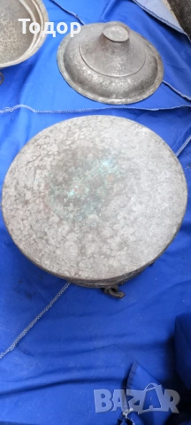 Продавам медни съдове: бакър, менче, гевгир, капак, снимка 4 - Антикварни и старинни предмети - 54292883