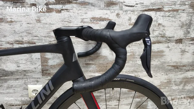 Карбонов шосеен велосипед Cipollini Dolomia Disc Ultegra Di2 Aeolus RSL 37 Carbon | L, снимка 9 - Велосипеди - 55335823