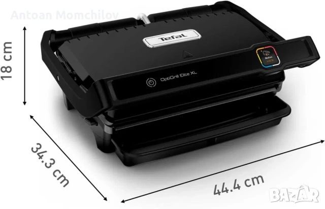 Контактен грил Tefal OptiGrill Elite XL GC760812, снимка 8 - Скари - 54805341