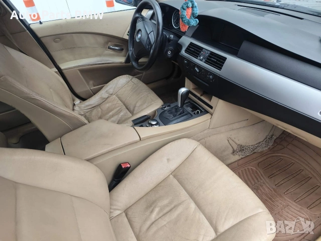 Кожен салон BMW E60 БМВ Е60 Бежав кожен салон