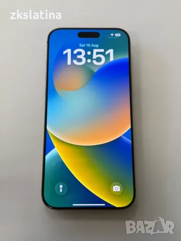 *** Перфектен *** Apple iPhone 16 Pro Max 256Gb 91%BH