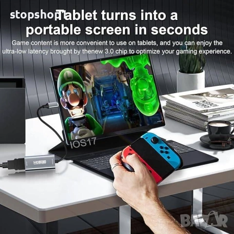 Video Capture USB 3.0 60HZ , снимка 4 - Чанти, стативи, аксесоари - 54229042