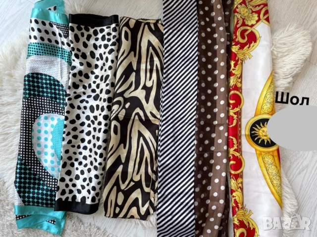 шол много цветове , снимка 2 - Шалове - 38155839