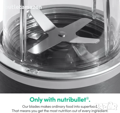 Блендер Nutribullet® original NB-101B, снимка 3 - Блендери - 55527283