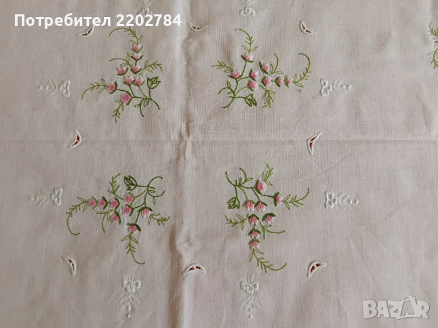 Битови, бродирани карета за маса , снимка 11 - Покривки за маси - 55671872