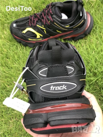 Balenciaga Track Sneaker "Black/Red/Yellow" , снимка 7 - Маратонки - 54359041
