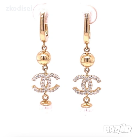 Златни обеци Chanel 4,47гр. 14кр. проба:585 модел:37797-1
