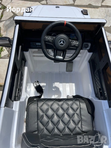 Детски електрически джип Mercedes G63 AMG 12V, снимка 4 - Коли, камиони, мотори, писти - 54618303
