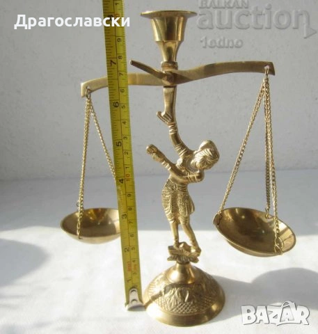 Различни модели стари, декоративни везни:  везничка ВЕЗНА кантар Темида, дърво и месинг, снимка 15 - Декорация за дома - 28870527