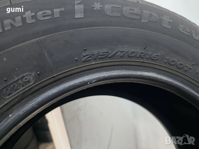 2бр зимни гуми 215/70/16 HANKOOK L06198, снимка 4 - Гуми и джанти - 55229684