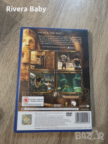 Tomb Raider Anniversary PS2 / Playstation 2 / PAL, снимка 2 - Игри за PlayStation - 54257423