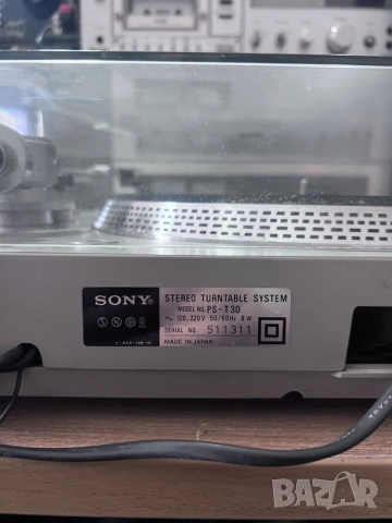 Sony PS-T 30 full automatic , снимка 10 - Грамофони - 55234123