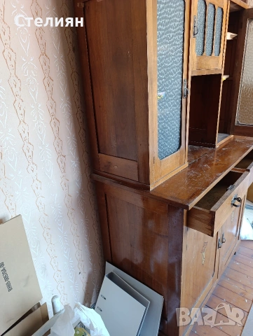 Старинен масивен бюфет/скрин, снимка 4 - Бюфети - 54409561