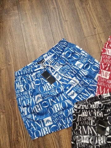 Страхотни мъжки къси шорти бански ARMANI размер S M L XL 2XL 3XL , снимка 16 - Бански - 54378244