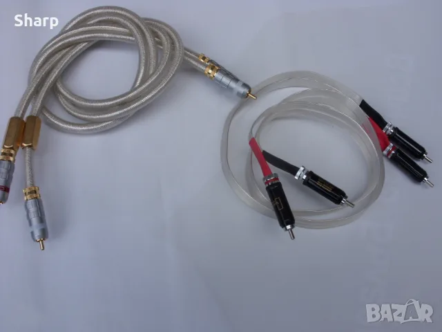 Звукови кабели RCA/RCA, снимка 5 - Аудиосистеми - 55609830