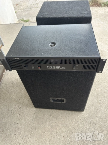 Стъпало Craft MA800 watt, снимка 5 - Ресийвъри, усилватели, смесителни пултове - 55215371