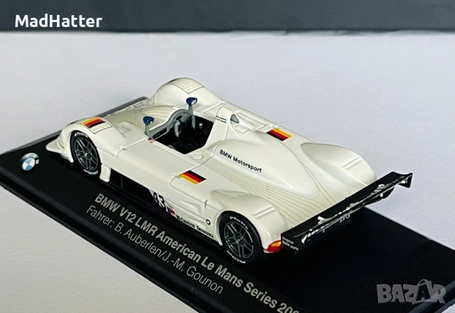 BMW V12 LMR - 1/43 - Minichamps, снимка 4 - Колекции - 54839316