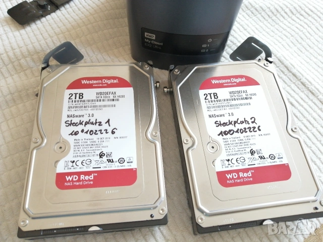 2TB NAS WD My Cloud EX2 Ultra, снимка 8 - Твърди дискове - 54344843