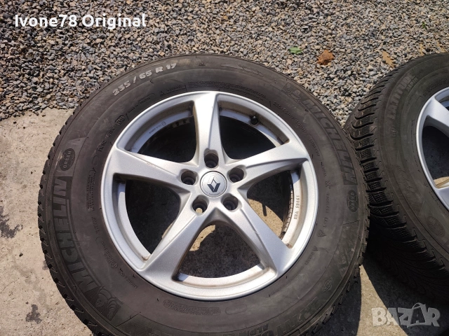 ПРОМО Алуминиеви Джанти RENAULT NISSAN DACIA 5x114.3 17 цола.Отлично състояние., снимка 4 - Гуми и джанти - 55180256