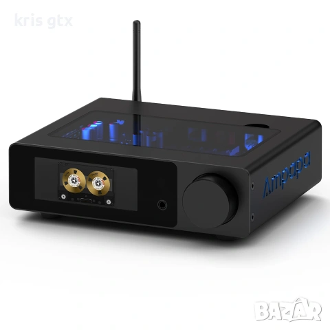 Hi Fi  комбо Ampapa Q1 DAC + Ampapa D1 TPA3255  ESS9039 AK4493  PFFB  Bluetooth 5.2, снимка 6 - Ресийвъри, усилватели, смесителни пултове - 55119113