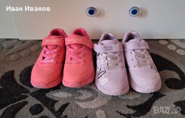 Два броя оригинална детски маратонки Skechers - номер 26
