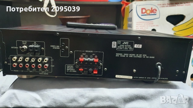 Reciever JVC RX 212 BK, снимка 3 - Ресийвъри, усилватели, смесителни пултове - 54645067