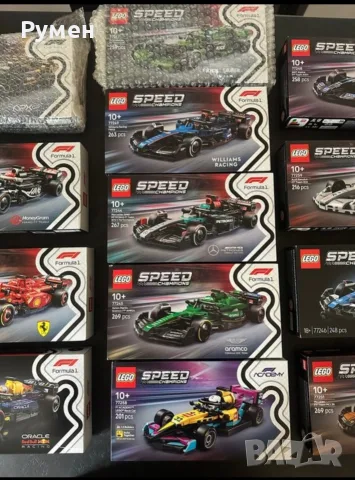 Lego set - speed champions на формула 1, снимка 3 - Конструктори - 55613947