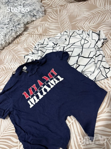 Блузки с къс ръкав, снимка 2 - Тениски - 53998605