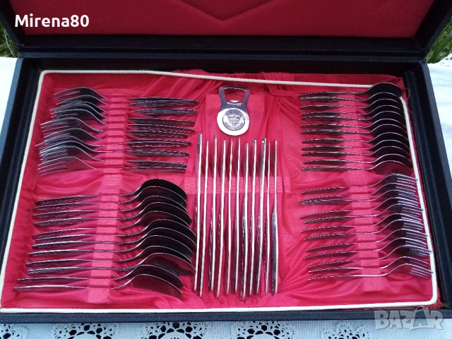 Комплект прибори ТЕРНА - В. Търново - 79 части - нови ! , снимка 5 - Прибори за хранене, готвене и сервиране - 54161440