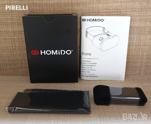 Очила за виртуална реалност Homido Prime, Черни, Нови, снимка 5 - 3D VR очила за смартфон - 54400398