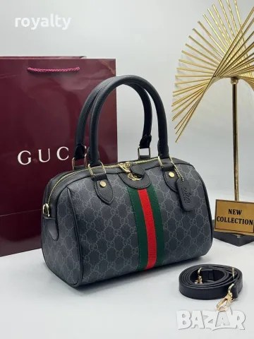 Gucci Нова Дамска Кожена Чанта Гучи Различни Цветове , снимка 3 - Чанти - 55330035
