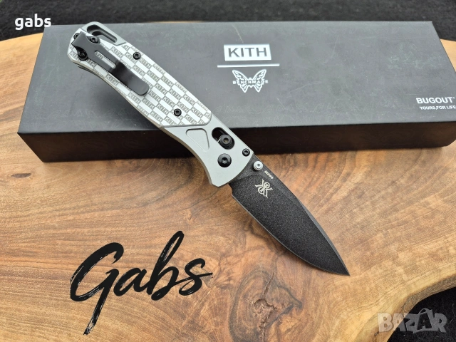 Сгъваем нож Benchmade Kiht Bugout 535-09,NEW 2025, снимка 7 - Ножове - 54485573