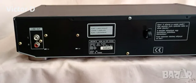 SONY CDP-XE300 - CD-Player , снимка 10 - MP3 и MP4 плеъри - 55301194