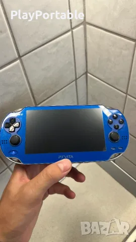 PS Vita PCH-1000 Sapphire Blue OLED Complete in Box, снимка 5 - PlayStation конзоли - 55671162