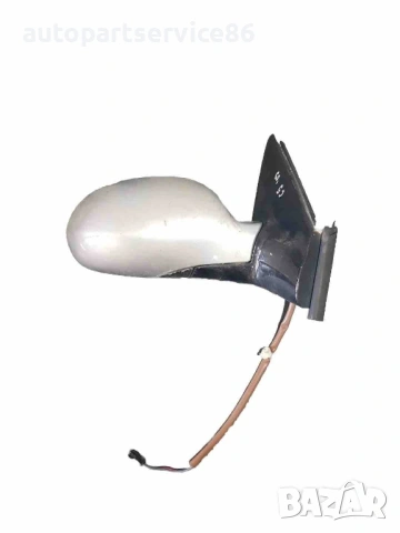Електрическо странично огледало предно дясно сребристо за Citroen C5 (2001-2005) 019013