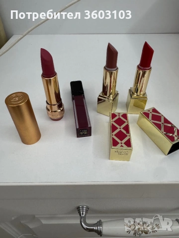 Лот червила estee lauder , gurlain , nl beauty, снимка 2 - Декоративна козметика - 54934605