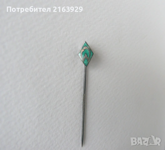 Стара футболна значка с емайл - Вердер Бремен, снимка 6 - Колекции - 54189360