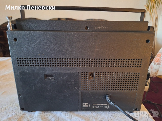ITT RCX 75 PROFESSIONAL., снимка 6 - Радиокасетофони, транзистори - 55168111