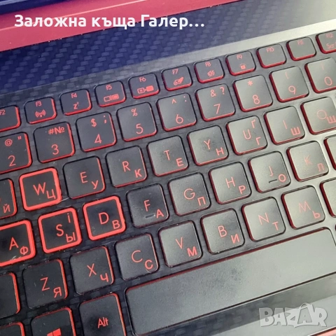 Лаптоп Acer Nitro 5 AN515-52, i5-8300H, 1Tb, GTX-1050, снимка 5 - Лаптопи за игри - 54376371