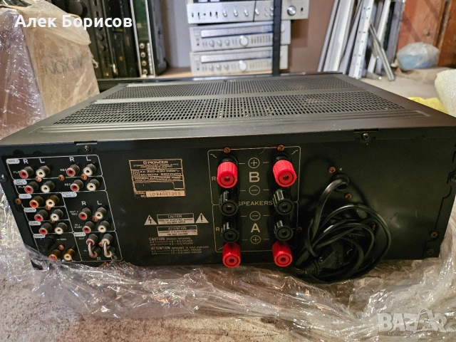 Усилвател Pioneer A-777, снимка 6 - Ресийвъри, усилватели, смесителни пултове - 54733503