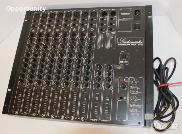 Studiomaster Session Mix 8-2 (8 Channel In / Stereo Out) Mixer, снимка 2 - Ресийвъри, усилватели, смесителни пултове - 55317705