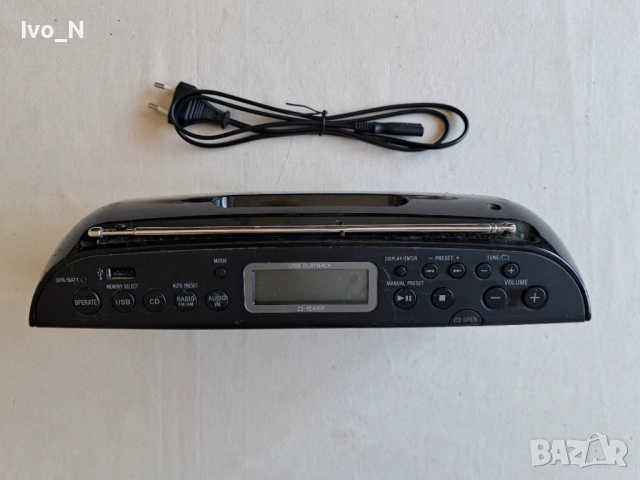 Sony ZS-PE40CP/ FM radio/ CD/ MP3/ USB/ AUX., снимка 7 - Радиокасетофони, транзистори - 54925297