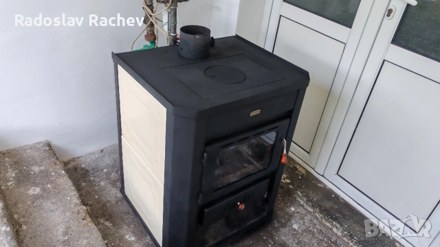 Продавам камина с водна риза 22kw. на дърва, снимка 2 - Други стоки за дома - 54686659
